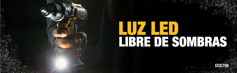 Luz LED libre de sombras